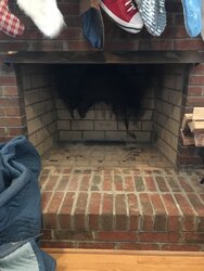 Getting my liner past the fireplace damper