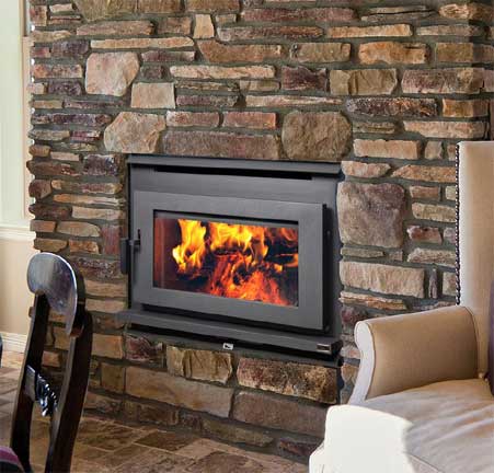 Pacific Energy FP-30 Wood Fireplace in room