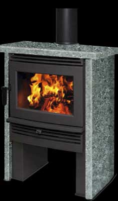 Pacific Energy Neo 1.6 Wood Stove with Soapstone Panels
