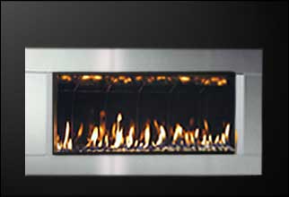 Solas TWENTY6 Gas Insert with Stainless Steel Panels