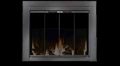 Residential Retreat Ardmore Glass Fireplace Doors - View 4