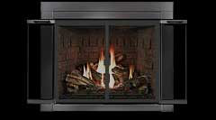 Residential Retreat Ardmore Glass Fireplace Doors - View 2
