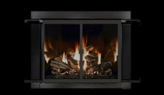 Residential Retreat Carson Glass Fireplace Doors View 2