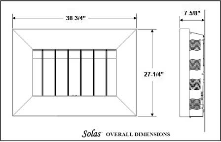 Solas TWENTY6 Dimensions Diagram