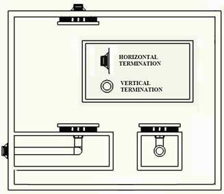 Solas FORTY6 Gas Fireplace Installation Options Diagram