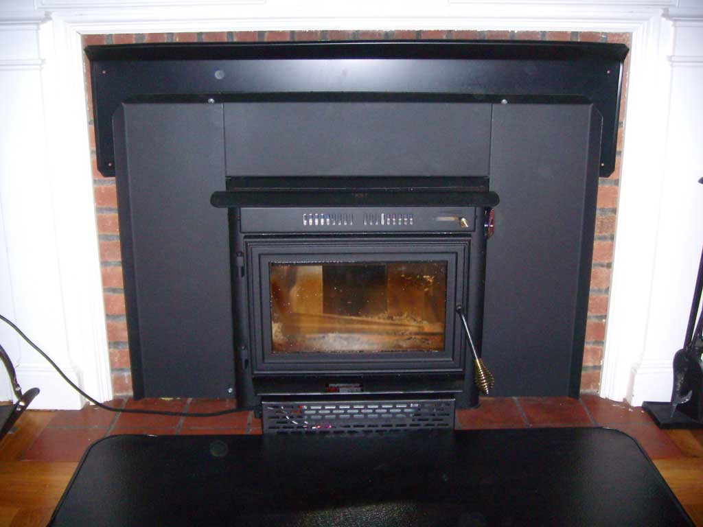 any pics of mantle heat shield????, Hearth.com Forums Home