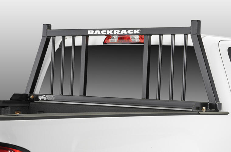 What's the best backrack for hauling logs in the truck bed?