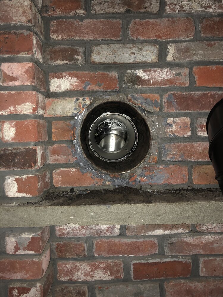 Chimney Thimbles: Passing Safely Through a Combustible Wall - Rockford  Chimney
