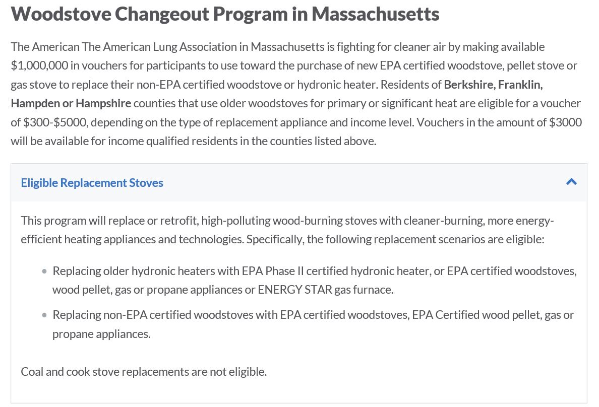 Fire Chief or Shelter EPA stoves feedback