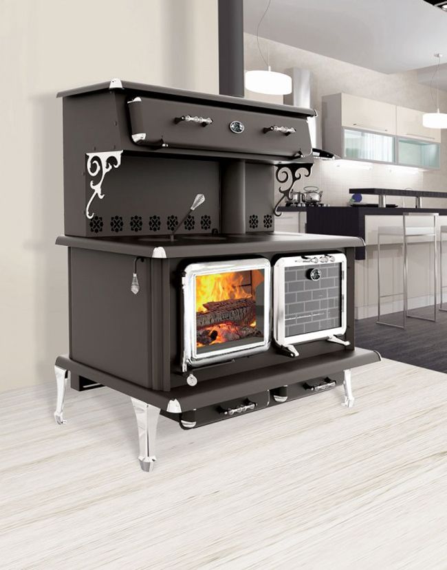 Esse 990 Triple Oven Wood Cook Stove by Obadiah's Woodstoves