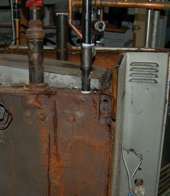 24 Copper Tube and Shell Sidearm - The Log Boiler