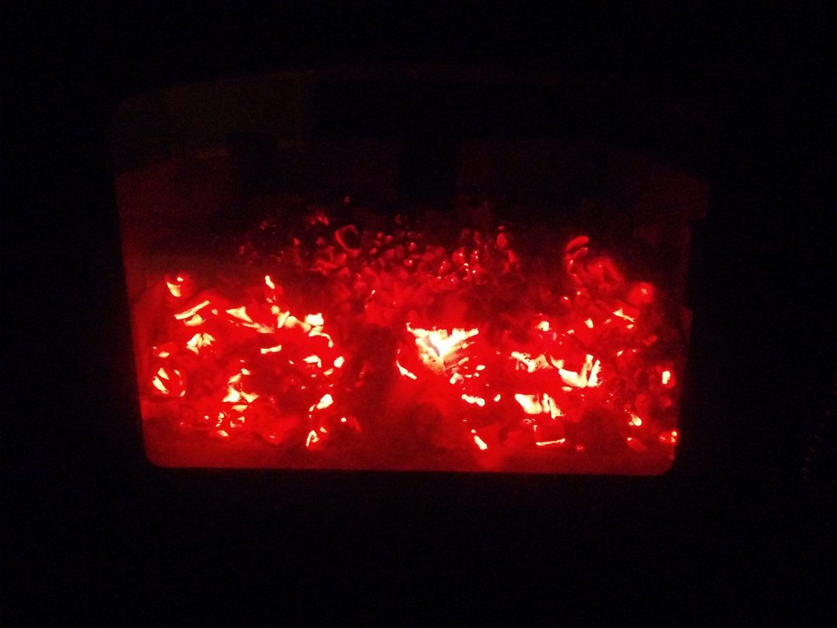 Loads of coals... will they burn down?