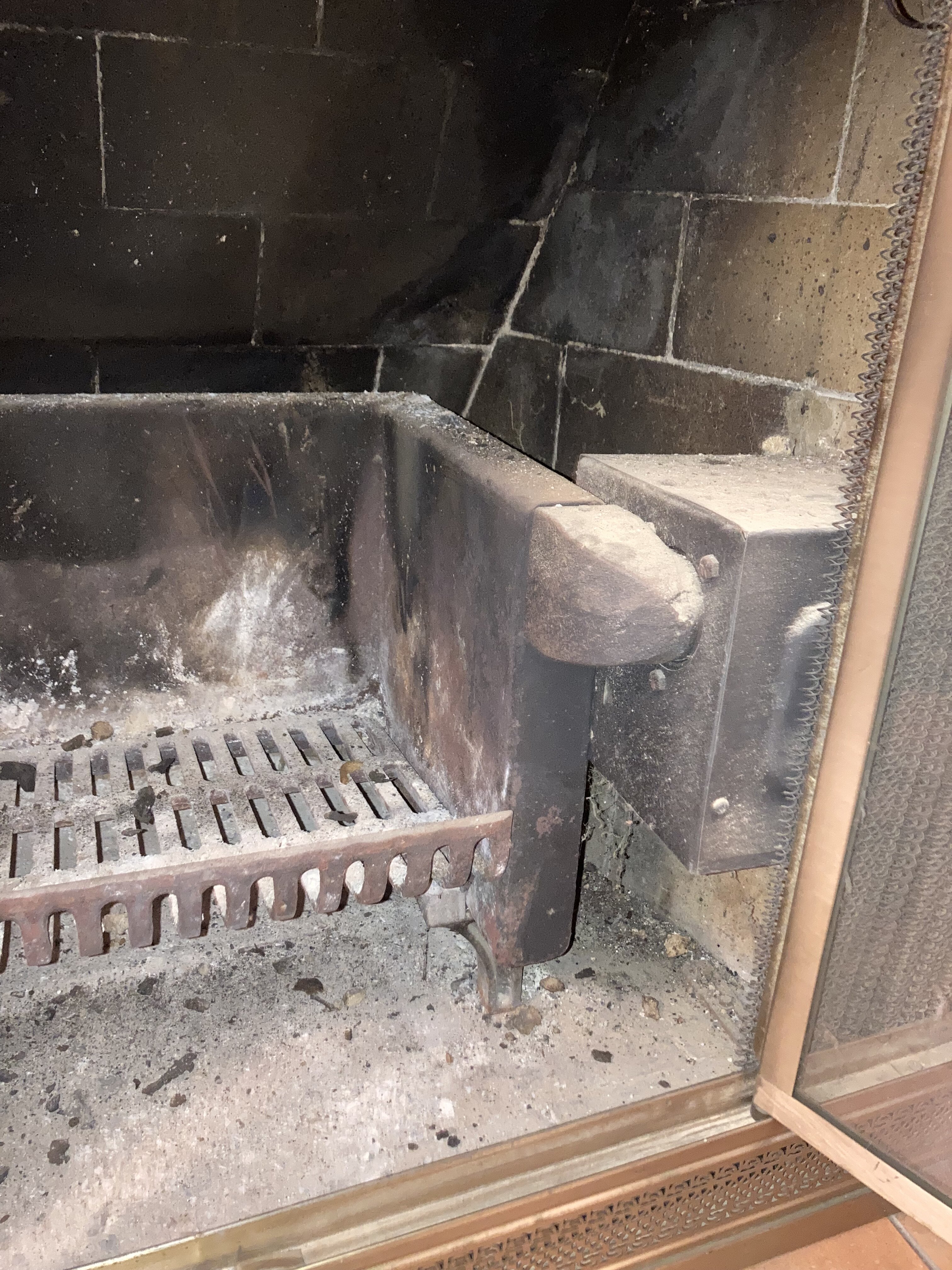 Questions from first time wood-burning fireplace user