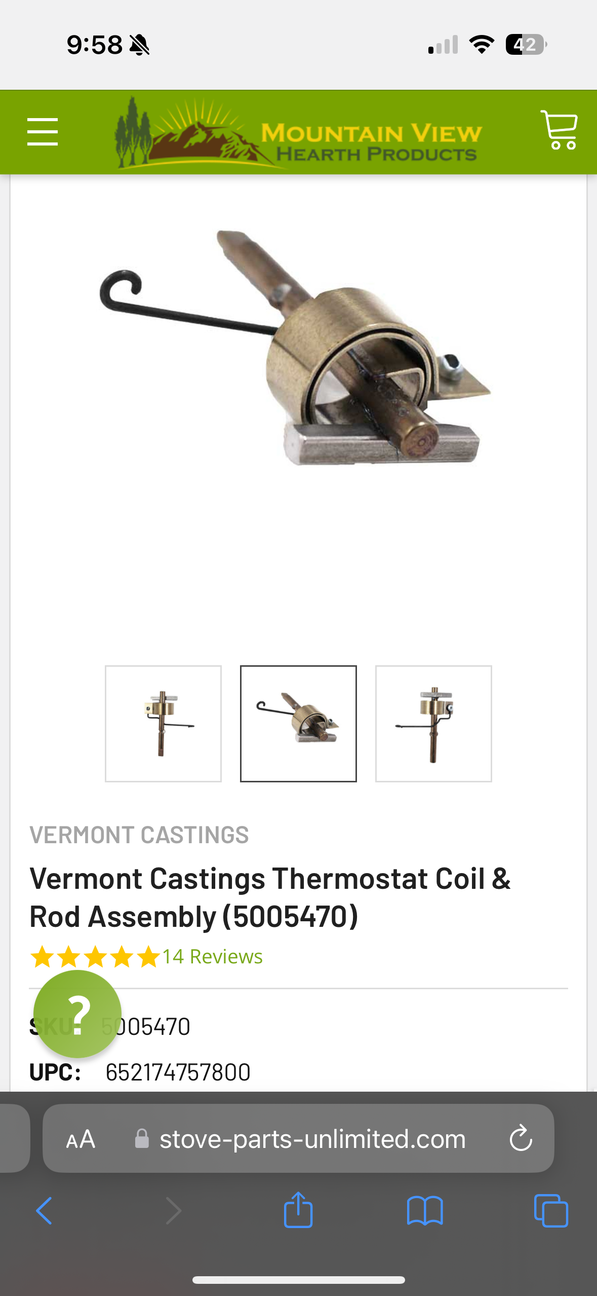 Vermon Casting Defiant Encore 2550 primary air mechanism fix