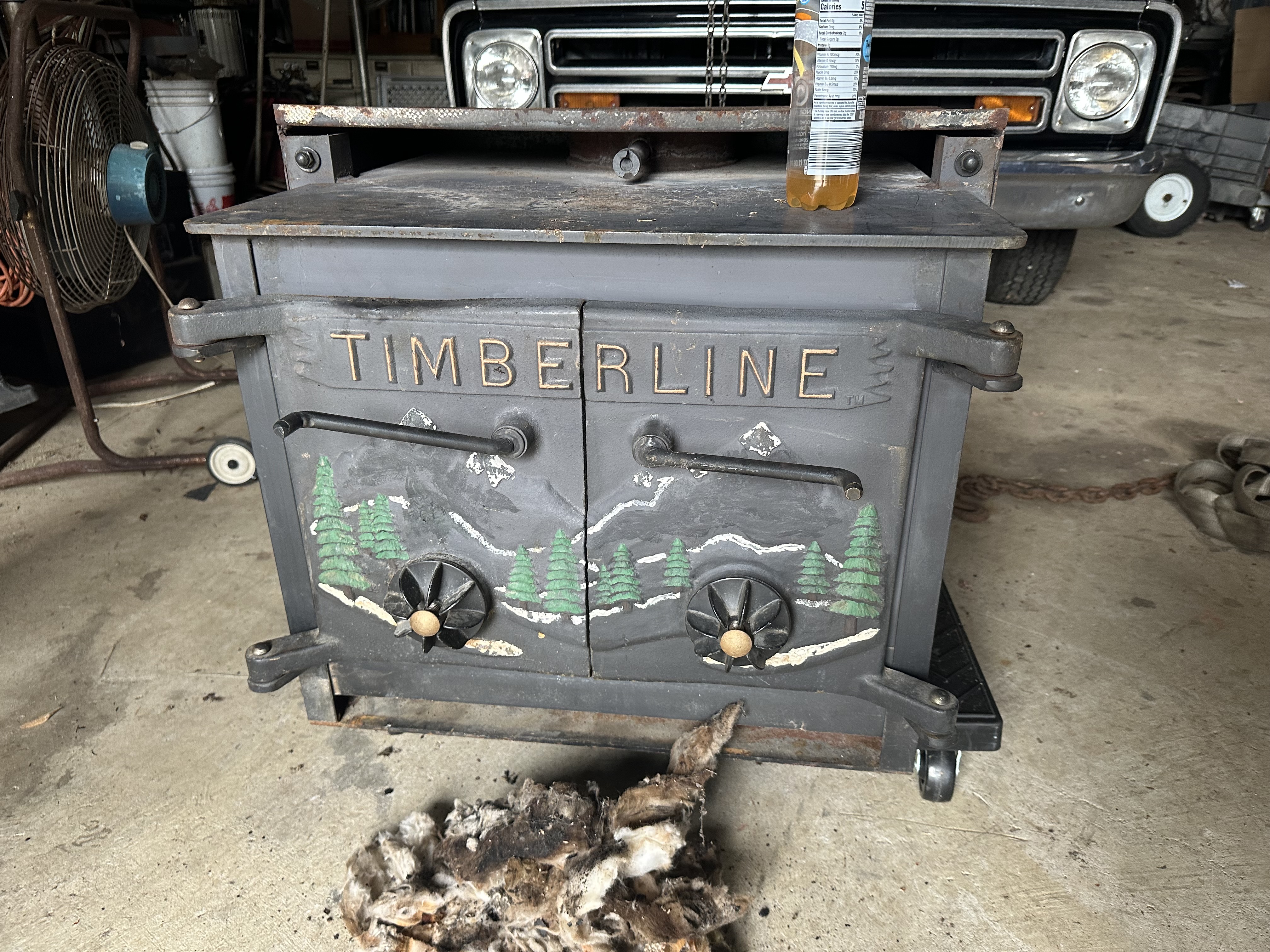 Timberline wood stove insert