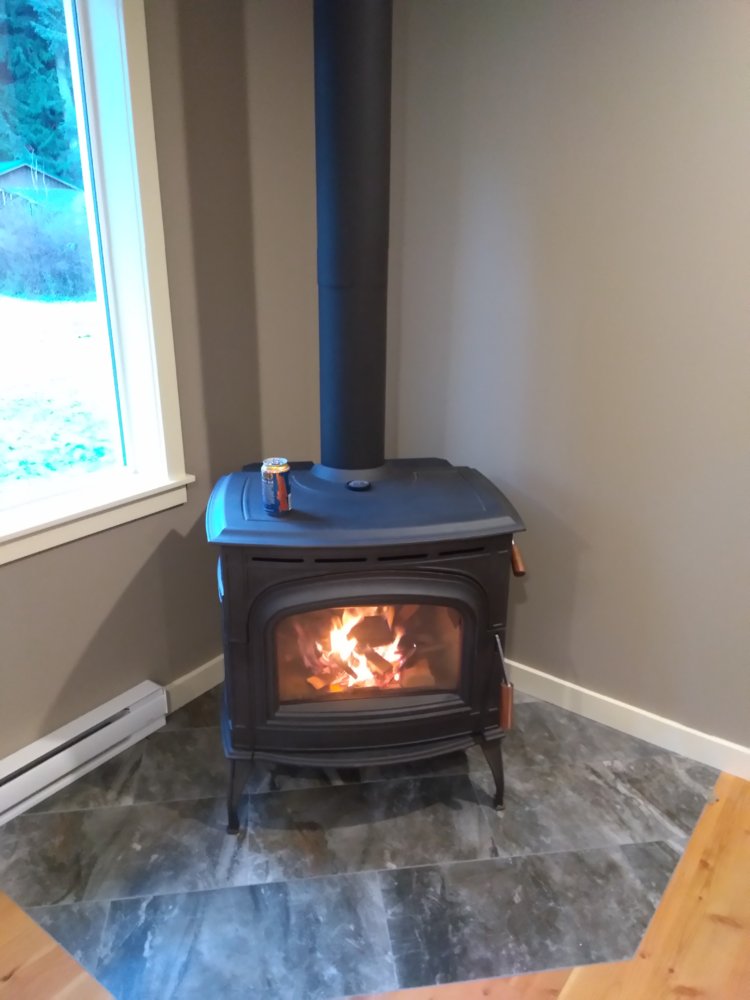 Corner wood stove, Wood stove surround, Wood stove hearth