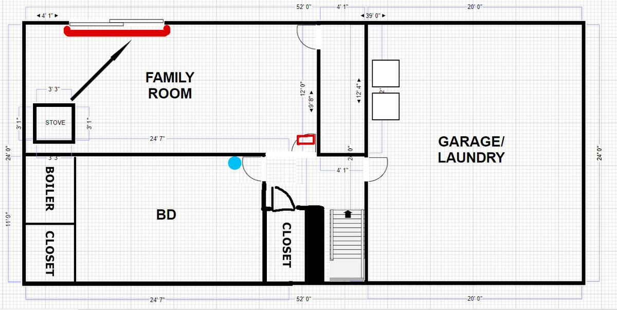 Moving heat to bedrooms