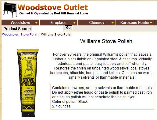 William's Stove Polish