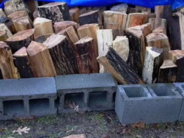 [Hearth.com] The Wind Blew Over My Wood Pile! Pics Added