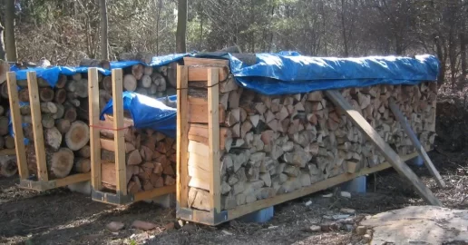 [Hearth.com] The Wind Blew Over My Wood Pile! Pics Added