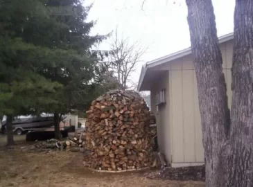 [Hearth.com] Drying wood quickly?  Anyone heard of a Holz Hausen?