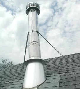 [Hearth.com] Roof Flashing Class (A) Chimney INSTALL