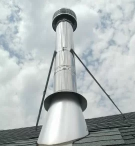 [Hearth.com] Roof Flashing Class (A) Chimney INSTALL