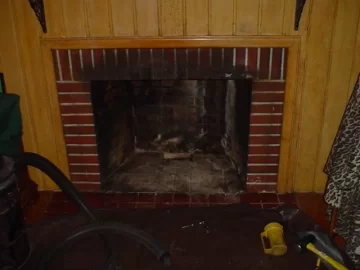 [Hearth.com] Smoke marks on fireplace brick- how to remove them