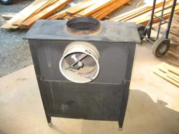 [Hearth.com] Old Fisher wood stove