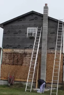 [Hearth.com] Cinder Block  Chimney?