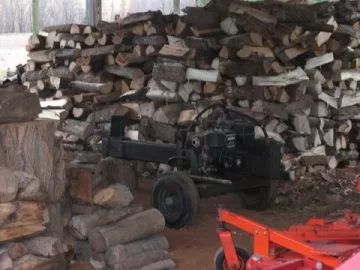 [Hearth.com] Here are a couple of my wood piles