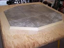 [Hearth.com] Harman Advance homemade hearth pad under $50 USD