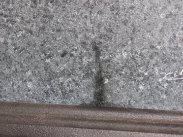 [Hearth.com] Not Happy... soapstone crack and red stuff.