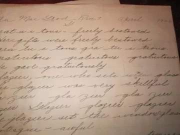 [Hearth.com] Cursive Writing a Thing of the Past?