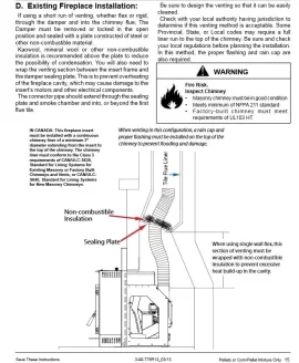 [Hearth.com] Short run exhaust pipe installation for P35i insert.