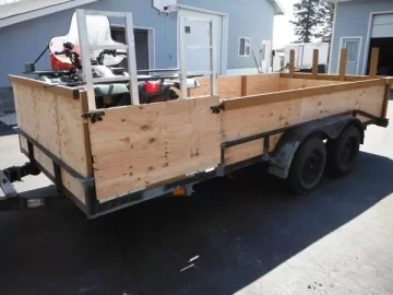 [Hearth.com] Trailer,  folding tail gate/ramp