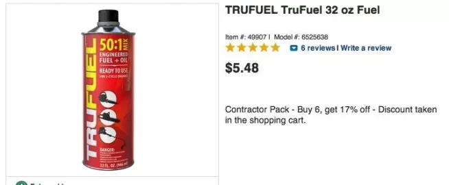 [Hearth.com] Bad can of TruFuel from WallMart...