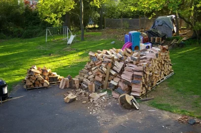 [Hearth.com] All done splitting for another year.