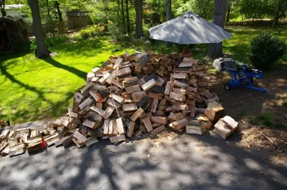 [Hearth.com] All done splitting for another year.