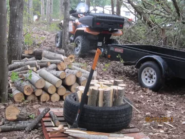 [Hearth.com] Wood stack started today