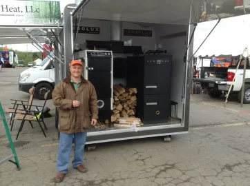 [Hearth.com] Boiler pictures from 2013 NE Forest Products Expo in Bangor Maine