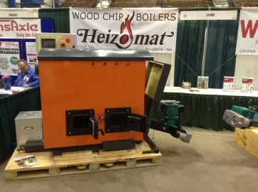 [Hearth.com] Boiler pictures from 2013 NE Forest Products Expo in Bangor Maine