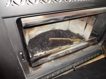 [Hearth.com] My chimney cleaning results.