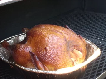 [Hearth.com] Smoked Turkey for Dinner!