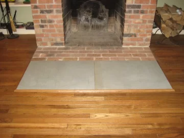 [Hearth.com] Rear vent wood stove through masonry fireplace