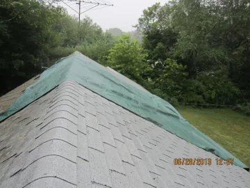 [Hearth.com] Chimney removal turns into roof job