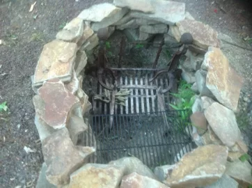 [Hearth.com] Barn stones around a firepit?