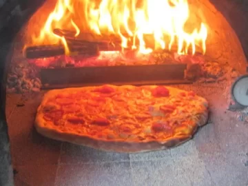 [Hearth.com] More wood-fired oven pizza pics.