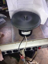 Salvage a Combustion Blower Motor from rusting housing and impeller blades? Any good blade source?