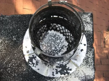 [Hearth.com] Cleaned flue with Sooteater system today